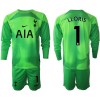 Maglia da Calcio Portiere a Maniche Lunghe Tottenham Hotspur LLORIS 1 2022-23 Verde per Bambino